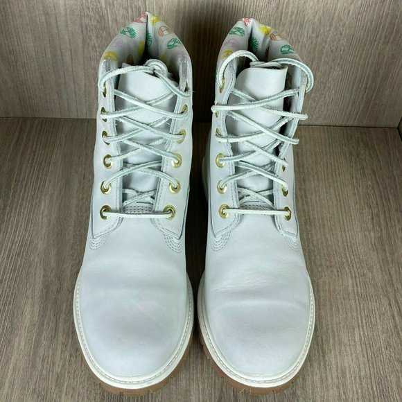 Timberland Signature Logo Lace Up Snow Boots 9.5 - Picture 2 of 11